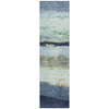 Piper Looms Chantille Stripes ACN2169 Denim Machine Washable Area Rug Runner Main Image
