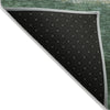 Piper Looms Chantille Stripes ACN2169 Fern Machine Washable Area Rug Backing Image