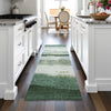 Piper Looms Chantille Stripes ACN2169 Fern Machine Washable Area Rug Runner Lifestyle Image Feature