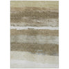 Piper Looms Chantille Stripes ACN2169 Khaki Machine Washable Area Rug main image