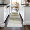 Piper Looms Chantille Stripes ACN2169 Khaki Machine Washable Area Rug Runner Lifestyle Image Feature