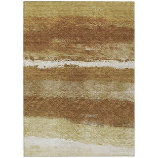 Piper Looms Chantille Stripes ACN2169 Paprika Machine Washable Area Rug main image