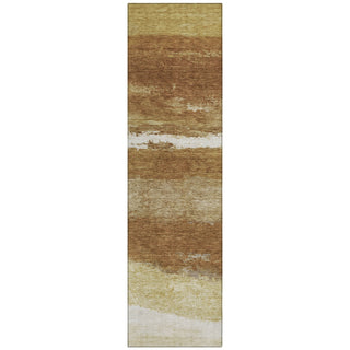 Piper Looms Chantille Stripes ACN2169 Paprika Machine Washable Area Rug Runner Main Image