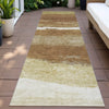 Piper Looms Chantille Stripes ACN2169 Paprika Machine Washable Area Rug Runner Outdoor Lifestyle Image Feature