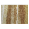 Piper Looms Chantille Stripes ACN2169 Paprika Machine Washable Area Rug Scatter Main Image