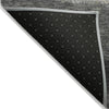 Piper Looms Chantille Stripes ACN2169 Pewter Machine Washable Area Rug Backing Image