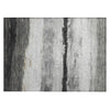 Piper Looms Chantille Stripes ACN2169 Pewter Machine Washable Area Rug Scatter Main Image