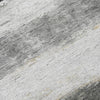 Piper Looms Chantille Stripes ACN2169 Pewter Machine Washable Area Rug Swatch Image