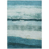 Piper Looms Chantille Stripes ACN2169 Teal Machine Washable Area Rug main image