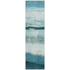 Piper Looms Chantille Stripes ACN2169 Teal Machine Washable Area Rug Runner Main Image