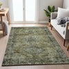 Piper Looms Chantille Global ACN2170 Aloe Machine Washable Area Rug Lifestyle Image Feature