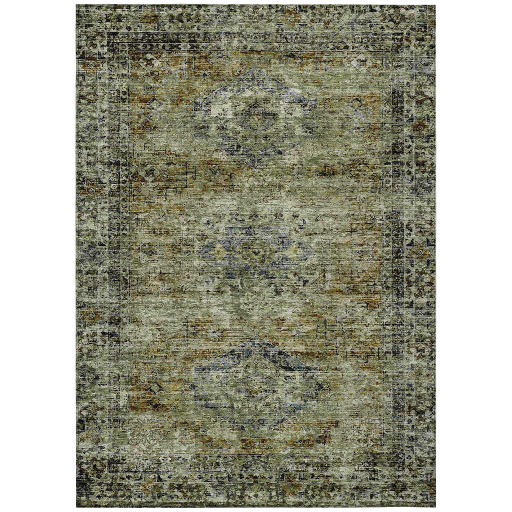 Piper Looms Chantille Global ACN2170 Aloe Machine Washable Area Rug main image