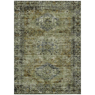Piper Looms Chantille Global ACN2170 Aloe Machine Washable Area Rug main image