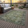 Piper Looms Chantille Global ACN2170 Aloe Machine Washable Area Rug Outdoor Lifestyle Image Feature