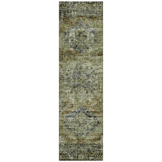 Piper Looms Chantille Global ACN2170 Aloe Machine Washable Area Rug Runner Main Image