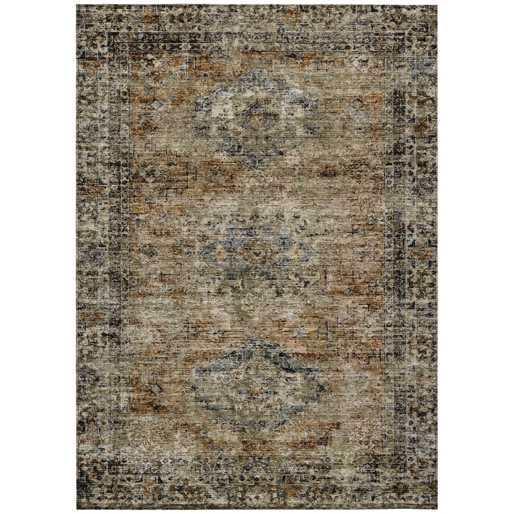 Piper Looms Chantille Global ACN2170 Copper Machine Washable Area Rug main image