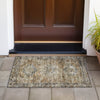 Piper Looms Chantille Global ACN2170 Copper Machine Washable Area Rug Scatter Outdoor Lifestyle Image Feature