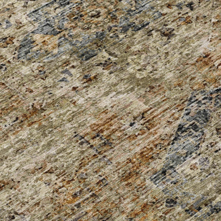 Piper Looms Chantille Global ACN2170 Copper Machine Washable Area Rug Swatch Image
