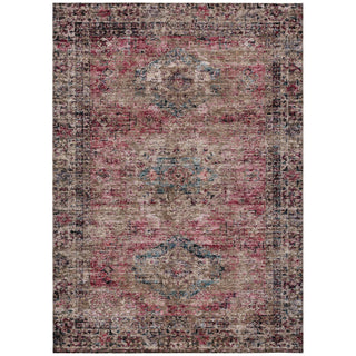 Piper Looms Chantille Global ACN2170 Pink Machine Washable Area Rug main image