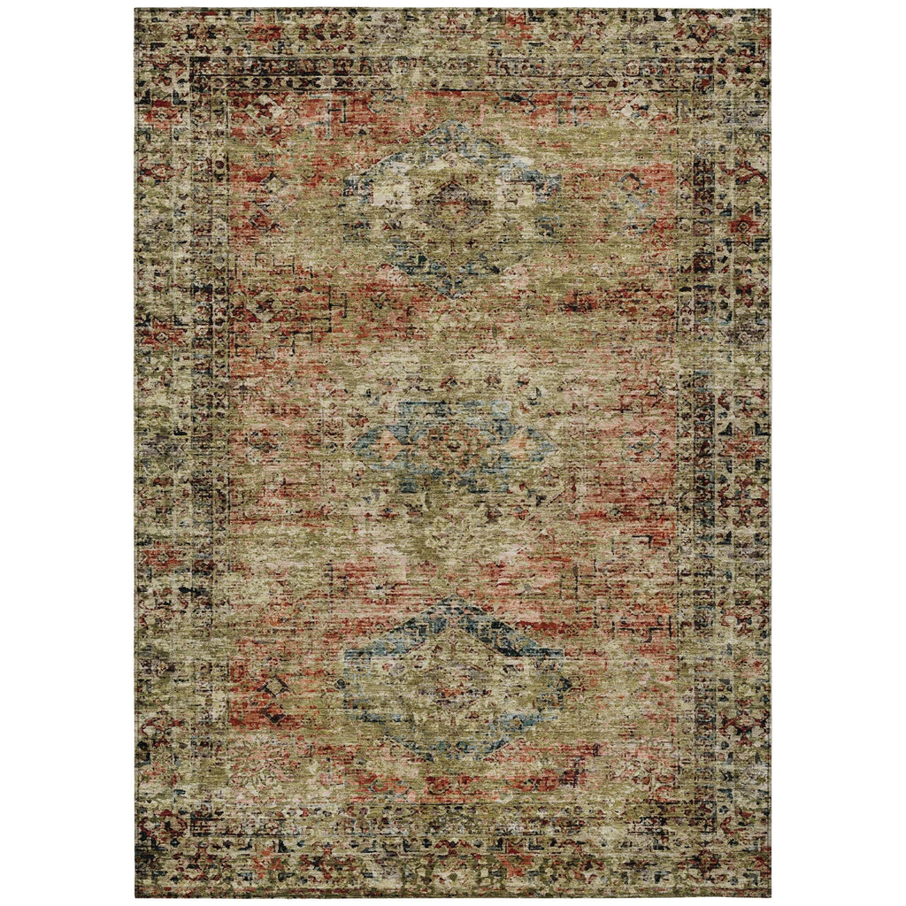 Piper Looms Chantille Global ACN2170 Terracotta Machine Washable Area Rug main image
