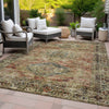 Piper Looms Chantille Global ACN2170 Terracotta Machine Washable Area Rug Outdoor Lifestyle Image Feature