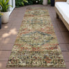 Piper Looms Chantille Global ACN2170 Terracotta Machine Washable Area Rug Runner Outdoor Lifestyle Image Feature