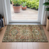 Piper Looms Chantille Global ACN2170 Terracotta Machine Washable Area Rug Scatter Lifestyle Image Feature