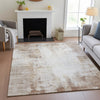 Piper Looms Chantille Modern ACN2171 Beige Machine Washable Area Rug Lifestyle Image Feature