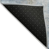 Piper Looms Chantille Modern ACN2171 Blue Machine Washable Area Rug Backing Image