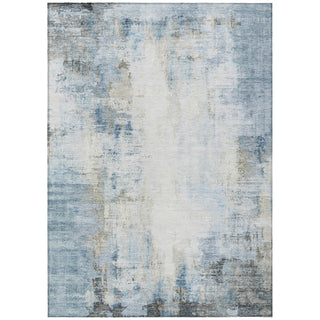 Piper Looms Chantille Modern ACN2171 Blue Machine Washable Area Rug main image