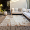 Piper Looms Chantille Modern ACN2171 Copper Machine Washable Area Rug Outdoor Lifestyle Image Feature