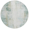 Piper Looms Chantille Modern ACN2171 Sage Machine Washable Area Rug Round Main Image