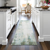 Piper Looms Chantille Modern ACN2171 Sage Machine Washable Area Rug Runner Lifestyle Image Feature