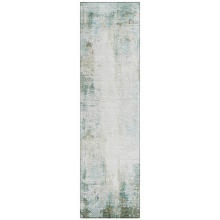 Piper Looms Chantille Modern ACN2171 Sage Machine Washable Area Rug Runner Main Image
