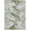 Piper Looms Chantille Floral ACN2172 Aloe Machine Washable Area Rug main image