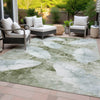 Piper Looms Chantille Floral ACN2172 Aloe Machine Washable Area Rug Outdoor Lifestyle Image Feature