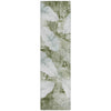 Piper Looms Chantille Floral ACN2172 Aloe Machine Washable Area Rug Runner Main Image