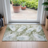 Piper Looms Chantille Floral ACN2172 Aloe Machine Washable Area Rug Scatter Lifestyle Image Feature