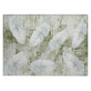 Piper Looms Chantille Floral ACN2172 Aloe Machine Washable Area Rug Scatter Main Image