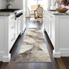 Piper Looms Chantille Floral ACN2172 Brown Machine Washable Area Rug Runner Lifestyle Image Feature