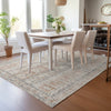 Piper Looms Chantille Stripes ACN2173 Beige Machine Washable Area Rug Lifestyle Image Feature