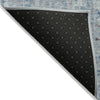 Piper Looms Chantille Stripes ACN2173 Blue Machine Washable Area Rug Backing Image