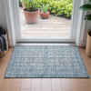 Piper Looms Chantille Stripes ACN2173 Blue Machine Washable Area Rug Scatter Lifestyle Image Feature