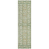 Piper Looms Chantille Stripes ACN2173 Green Machine Washable Area Rug Runner Main Image