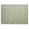 Piper Looms Chantille Stripes ACN2173 Green Machine Washable Area Rug Scatter Main Image