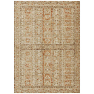 Piper Looms Chantille Stripes ACN2173 Paprika Machine Washable Area Rug main image