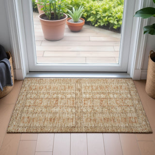 Piper Looms Chantille Stripes ACN2173 Paprika Machine Washable Area Rug Scatter Lifestyle Image Feature