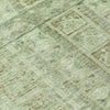 Piper Looms Chantille Stripes ACN2173 Sage Machine Washable Area Rug Swatch Image