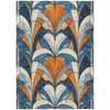 Piper Looms Chantille Modern ACN2174 Blue Machine Washable Area Rug main image