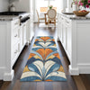 Piper Looms Chantille Modern ACN2174 Blue Machine Washable Area Rug Runner Lifestyle Image Feature